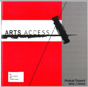 Image of Arts Access Victoria –  Annual Report 1999-2000