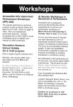 Image of Accessible Arts - ACE - Workshop List - 2002