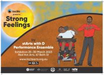 Image of Incite Arts - Strong Feelings - Promotion Card