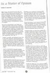 Image of Accessible Arts - ACE Arts Creativity Expression  - Helen Connors - Article: A Matter of Opinion - Article - Iss19, Pg8-9