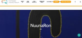 Image of First People's Disability Network NunnaRon Queensland webpage