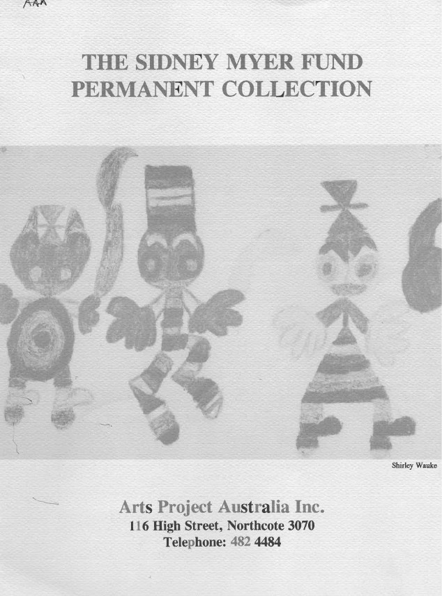 Image of Arts Project Australia - Sidney Myer Fund Permanent Collection Exhibition 1992 - Program