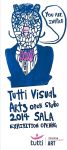 Image of Tutti Arts - Open Studio Exhibition - SALA Festival - Promotional Card
