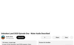 Image of Incite Arts - Unbroken Land 2020 Episode One - Water YouTube