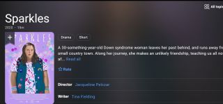 Image of Sparkles IMDB Webpage