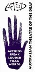 Image of Australian Theatre of The Deaf - Promotional Brochure 1996