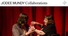 Image of Jodee Mundy Collaborations website - Imagined Touch - Live Show
