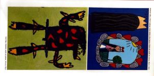 Image of Tutti Arts - Kimberley Sellers and Scott Pyle 'Monsters and Fairytales' Exhibition 2012  Invitation / Promotional Card