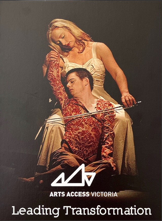 Image of Arts Access Victoria - Leading Transformation - Promotional Card