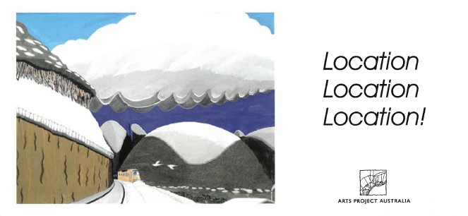 Image of Arts Project Australia - Location Location Location Exhibition 2009 - Promotional Card