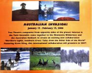 Image of Tutti Arts - Northern Lights Southern Cross -  Promotional Flyer 2006