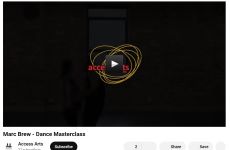 Image of Access Arts - You Tube - Access Arts and Expressions Dance Company - Marc Brew Masterclass