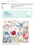 Image of Arts Project Australia - Home And The Fabric Of The Familiar Laura Sheehan Exhibition 2017 - Email Promotional Flyer