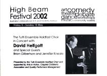 Image of High Beam Festival - The Tutti Ensemble Holdfast Choir in Concert with David Helfgott
