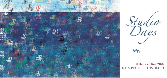 Image of Arts Project Australia - Studio Days Exhibition 2007 - Promotional Card