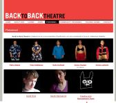 Image of Back to Back Theatre website, personnel, 2008
