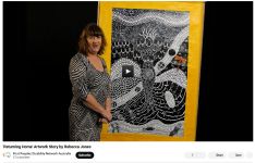 Imagee of NunnaRon Art Group - ‘Returning Home’ Artwork Story by Rebecca Jones