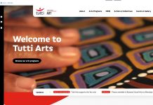 Image of Tutti Arts - Website, captured 2023