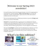 Image of Blue Roo Theatre Company - Newsletter, Spring 2023