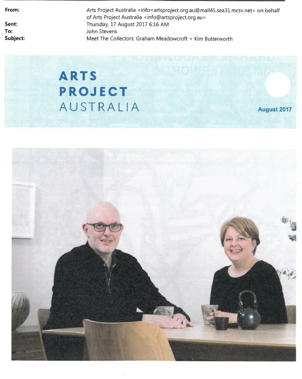 Image of Arts Project Australia - CollectorsCorner - Enews - 20170817_Iss3