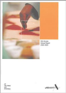 Image of Arts Access Victoria –  Annual Report 2002-03