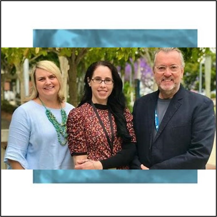 Image linking to Project Team page -Janice Rieger, Bree Hadley, and Michael Whelan - Copyright Mark Radvan Queensland University of Technology