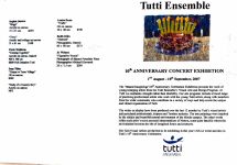 Image of Tutti Arts - 10th Anniversary Exhibition Catalogue