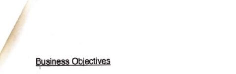 Image of Australian Theatre of The Deaf - Business Objectives 1993
