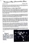 Image of Tutti Ensemble - Holdfast Bay Community Choir Newsletter - Newsletter One - 1999