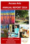 Image of Access Arts Annual Report 2014