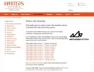Image of Writeability website captured 2015