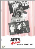 Image of Arts Access Victoria – Arts Access Society Annual Report 1987