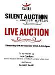 Image of Tutti Arts 'Silent Auction' Program 2012