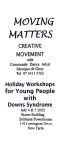 Image of Access Arts Moving Matters Workshops