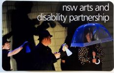 Image of Accessible Arts - NSW Arts and Disability Partnership - Promotion Card