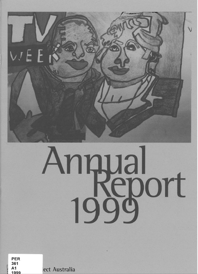 Image of Arts Project Australia - Annual Report 1999