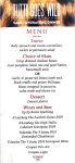 Image of Tutti Arts 'Tutti Goes Wild- Gala Fundraising Dinner' at the Adealide Zoo 2011 Menu