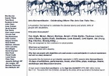 Image of Accessible Arts - Arts Extraordinare Festival 1993 - Promotional Flyer