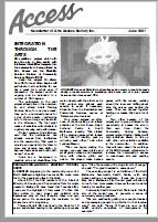 Image of Arts Access Victoria - Arts Access Society Inc. - Access Newsletter June 1991