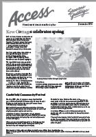 Image of Arts Access Victoria - Arts Access Society Inc. - Access Newsletter December 1990