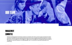 Image of Blue Roo Theatre Company - Artistic Team, website captured 2021