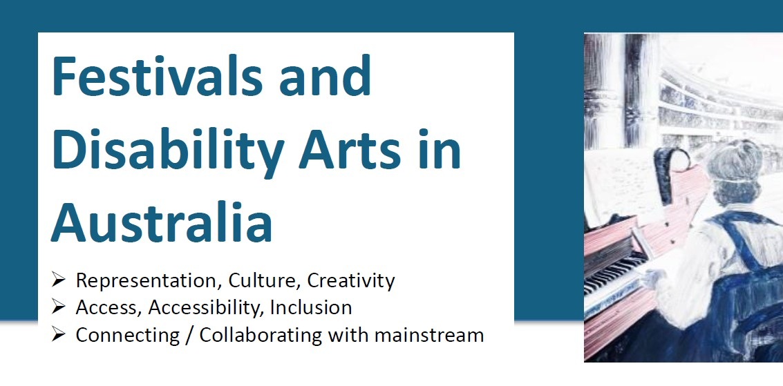 Image of Disability Arts History Australia 'Festivals' Infographic