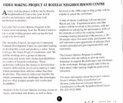 Image of Accessible Arts - ACE Arts Creativity Expression - Article: Video Making Project At Rozelle Neighbourhood Centre - Iss15, Pg9