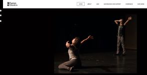 Image of Fusion Theatre Website, website captured 2022