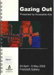 Image of Accessible Arts - Gazing Out Exhibition - Catalogue/Program - Cover - 2002