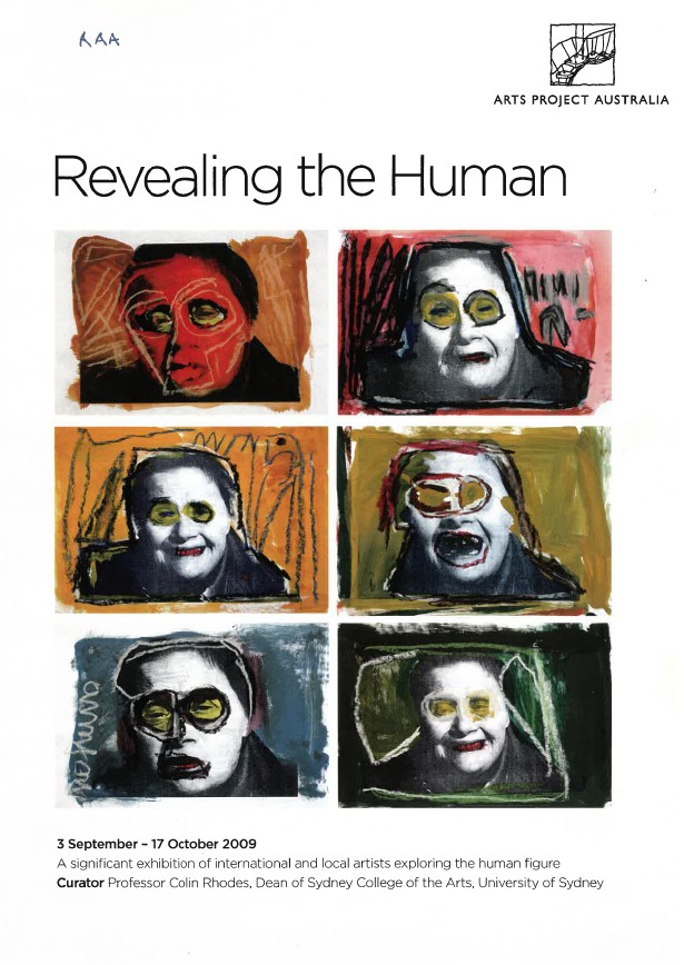 Image of Arts Project Australia - Revealing The Human Exhibition 2009 - Program