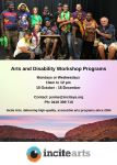 Image of Incite Arts - Arts And Disability Workshop Programs Poster