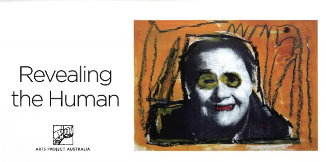Image of Arts Project Australia - Revealing The Human Exhibition 2009 - Promotional Flyer