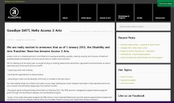 Image of Announcement of transition from DATT to Access2Arts