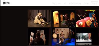 Image of Fusion Theatre Our Works, website captured 2022